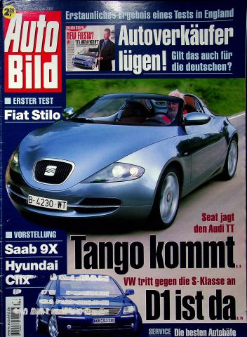 Deckblatt Auto Bild (42/2001)